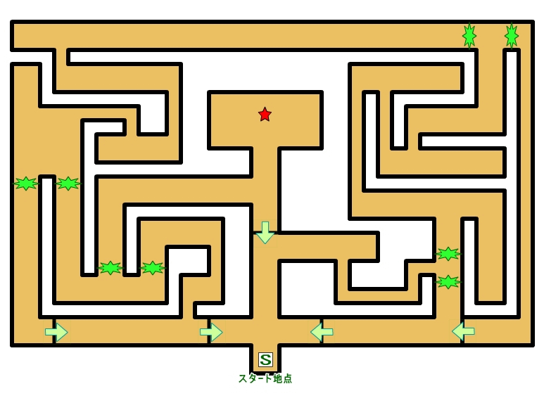 ポケモンレッツゴー ピカブイ攻略 タマムシシティジム の迷路のマップ 地図 Game魂 Com