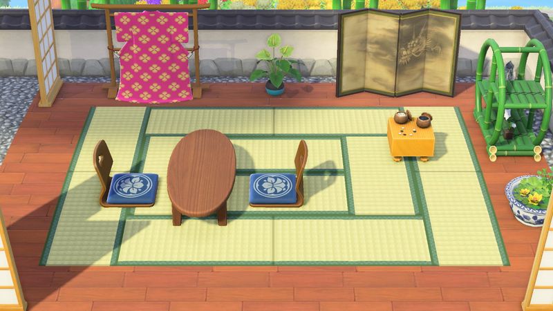 【あつ森】和風の地面マイデザイン『畳』/作品ID【Animal Crossing Designs】