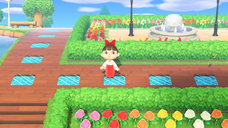 【あつ森】マイデザイン『ガラスの床』島クリエイターの地面用５種/作品ID【Animal Crossing Designs/Glass floor】