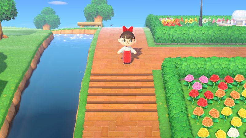 【あつ森マイデザイン】作り方！簡単なレンガ道の階段の作成方法と応用編【Animal Crossing Designs】