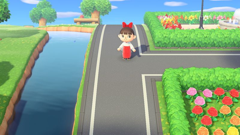 【あつ森 マイデザイン】『アスファルトの道路』/作品ID【Animal Crossing Designs/Asphalt road】