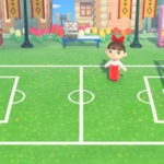 【あつ森 マイデザイン】『サッカーコート』/作品ID【Animal Crossing Designs/Soccer court】