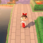 【あつ森】和風マイデザイン『神社の境内の道』/作品ID【Animal Crossing Designs】