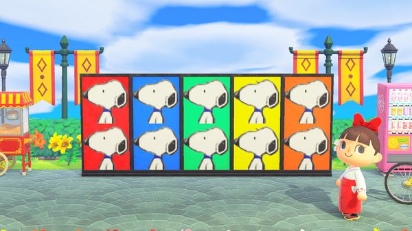 あつ森 マイデザイン スヌーピー Animal Crossing Designs Snoopy Game魂 Com