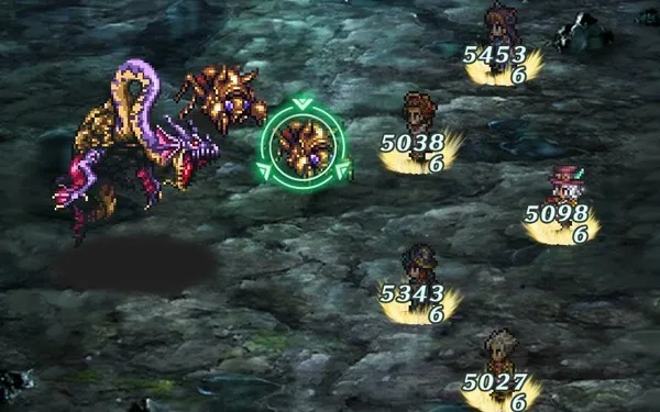 ロマサガRS 雲上の無尽塔35層の難所「玄竜」が倒せない人へ！OD連発＆ダメブロ戦術を徹底解説