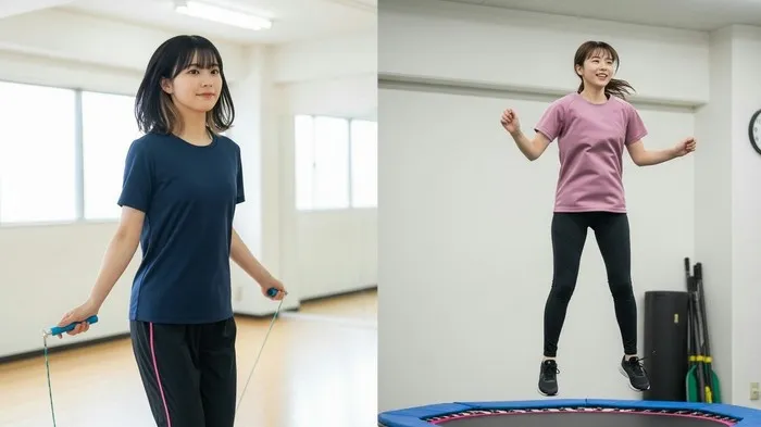 【検証】縄跳びVSトランポリン、本当に痩せるのはどっち?-2.4kg減の結果と専門家が語る心拍数の秘密