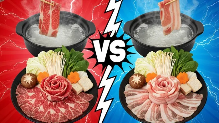 豚しゃぶ勝利!究極の2択アンケート結果と、ヘルシー志向が牛肉を上回った理由