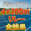 鬼レンチャンリレー全レース結果!青学女子vsワタナベvs吉本、決勝を制した王者は?