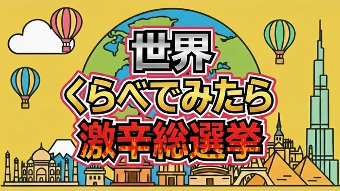 【世界くらべてみたら 結果】激辛総選挙1位は？辛辛魚が世界を制した理由｜ジェシー＆萌音も驚愕のランキング