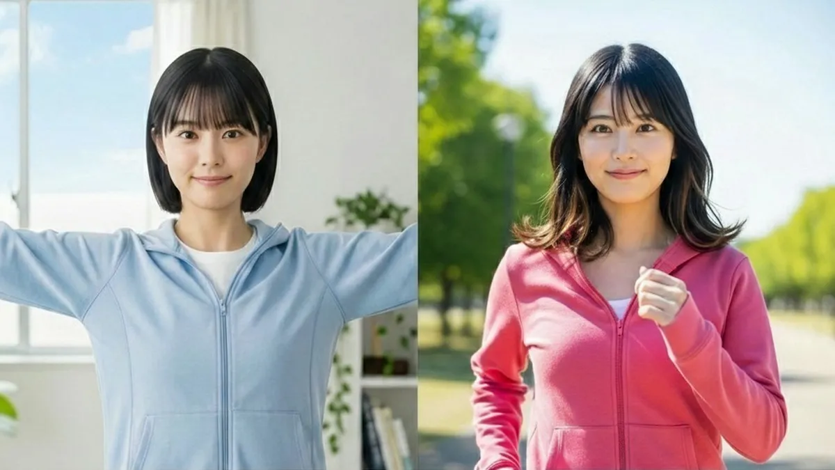 【最新】ラジオ体操とウォーキングどっちが痩せる？餅田コシヒカリが検証した衝撃の体重差