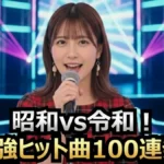 赤いスイートピーからPretenderまで！昭和vs令和・恋愛ソングベスト10完全版