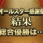オールスター感謝祭'26春｜総合成績1位〜10位発表！粗品・伊沢の順位は？