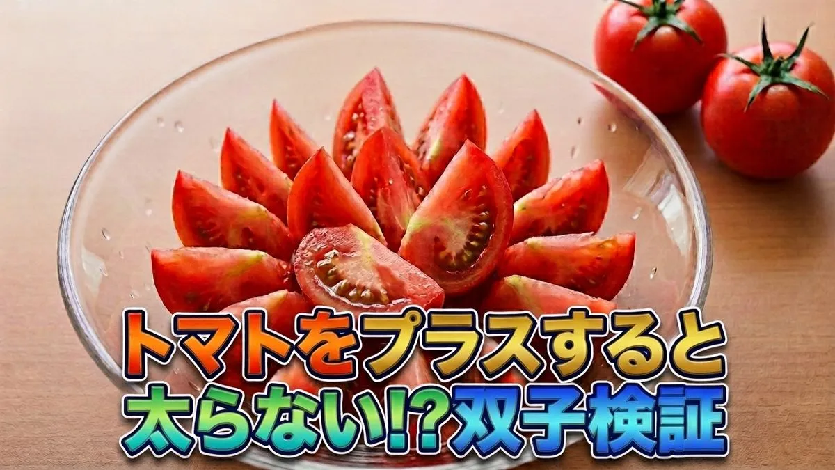 『実際どうなの会』トマトをプラスすると太らない!?ザ・たっち検証結果