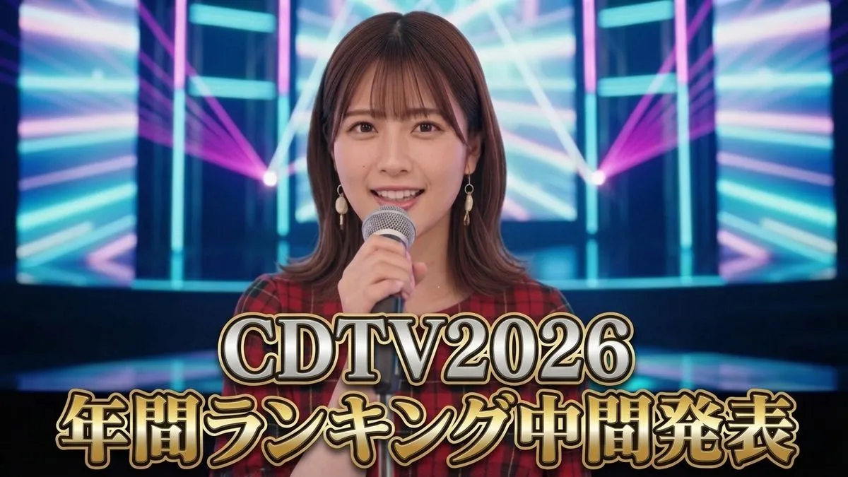 【CDTV】2026年間ランキング中間発表!1位はM!LK!今年一番聴かれた曲TOP50一覧まとめ